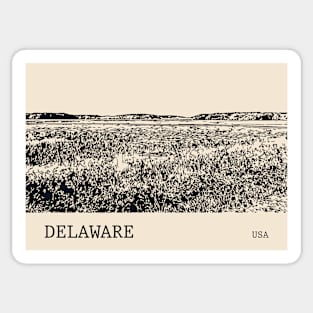 Delaware USA Sticker